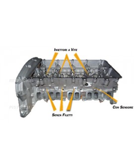 Ford 2400 Duratork TDCi Testa Nuova Nuda H9FA